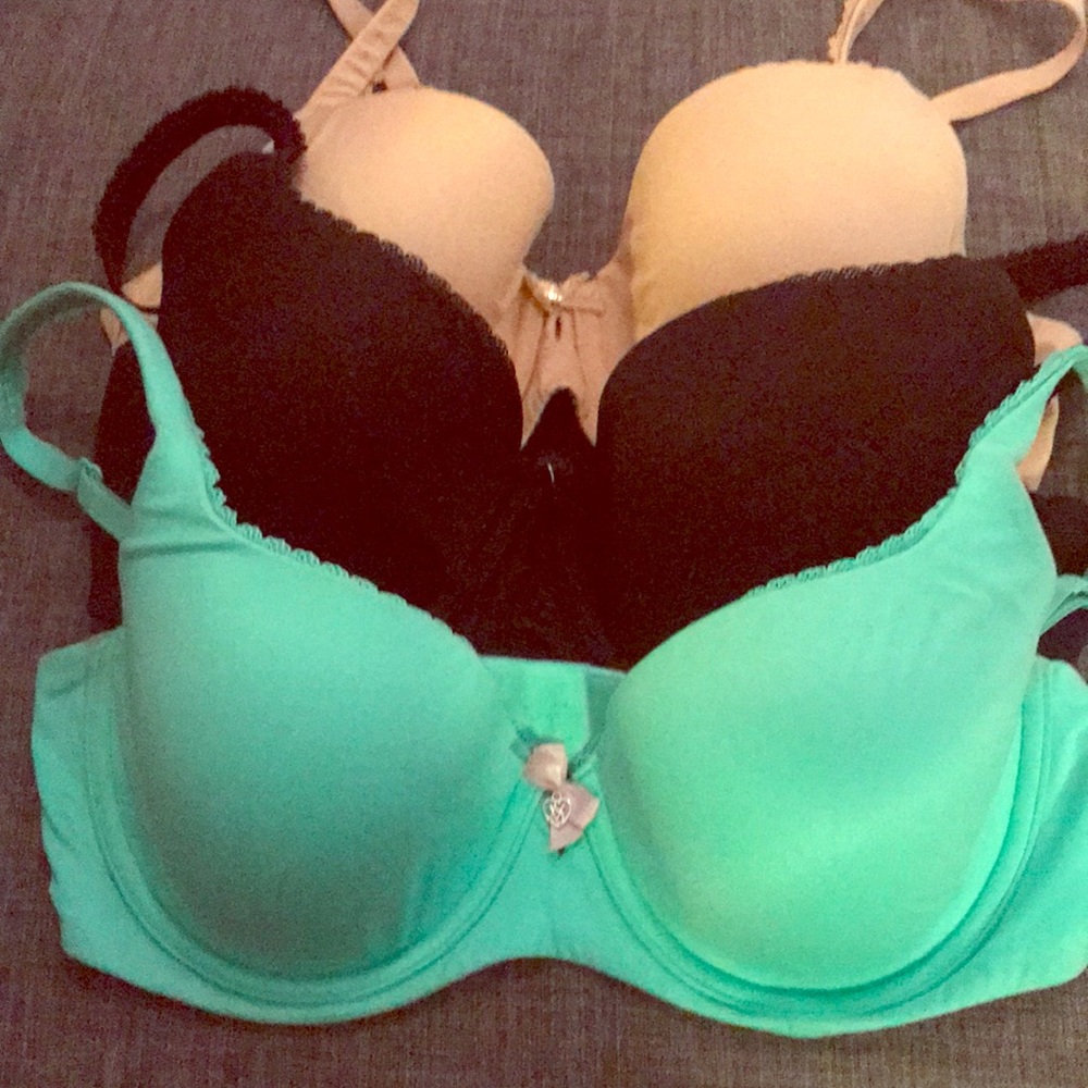 Three (3) Body by Victoria Lined Demi
